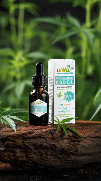 Bio CBD-Öl 10% in Bioqualität